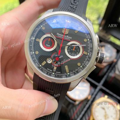 Low Price TAG Heuer Mercedes-benz Chrono Watch Black Dial-Best Tag Heuer Replica Watches